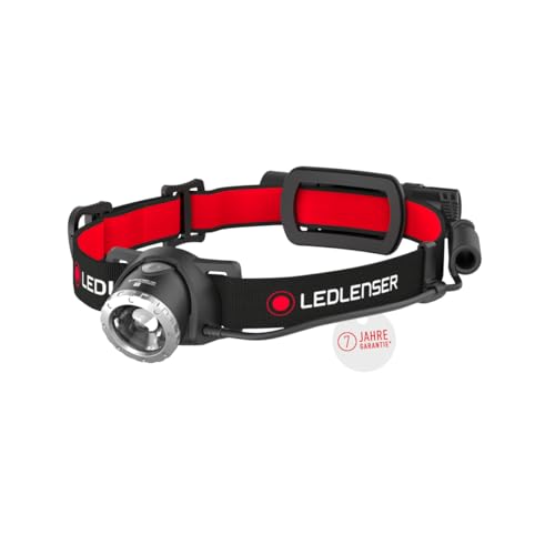 Ledlenser H8R Stirnlampe LED, aufladbar mit Lithium 18650...