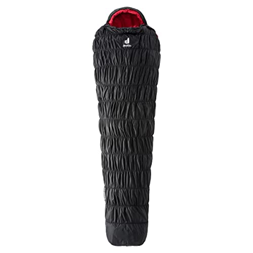deuter Exosphere 0° Kunstfaser Schlafsack, black-fire