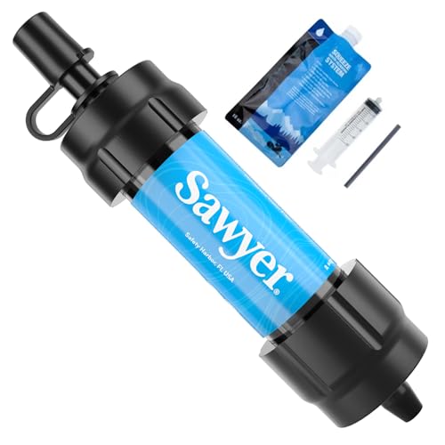 Sawyer Mini PointONE Wasserfilter Outdoor Notversorgung...