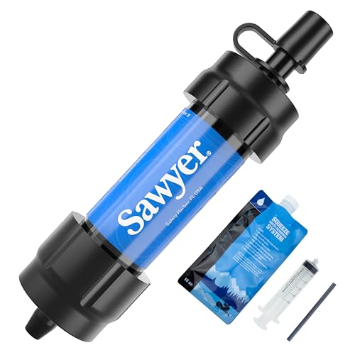 Sawyer Mini PointONE Wasserfilter Outdoor Notversorgung...