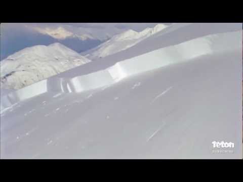 Skier Triggers Giant Avalanche