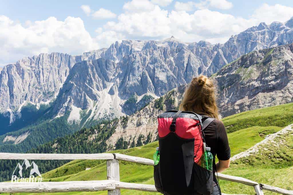 Wanderrucksack Packliste Alpenüberquerung zu Fuß