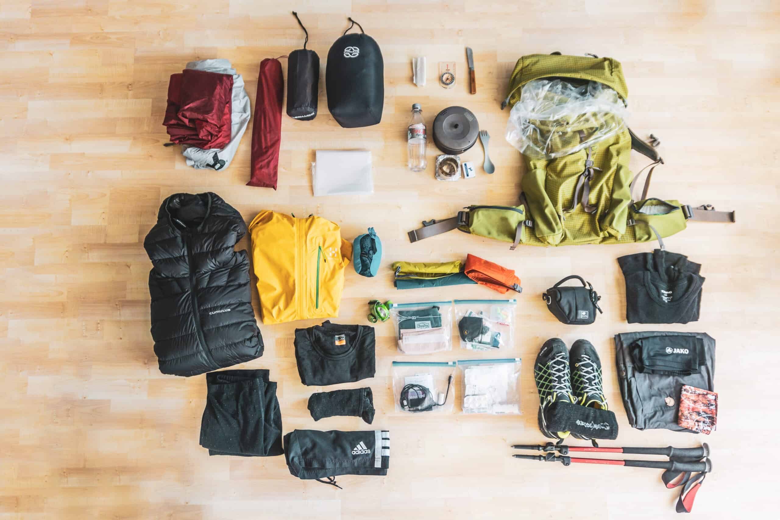 Trekking Packliste ultraleicht Trekking Ausrüstung Outdoor Blog BergReif