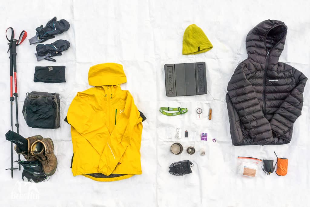 Packliste Winter Wandern Engelberg