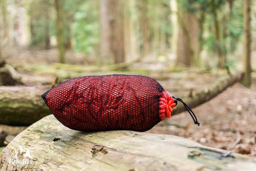 Hütten Schlafsack nähen MYOG Inlett