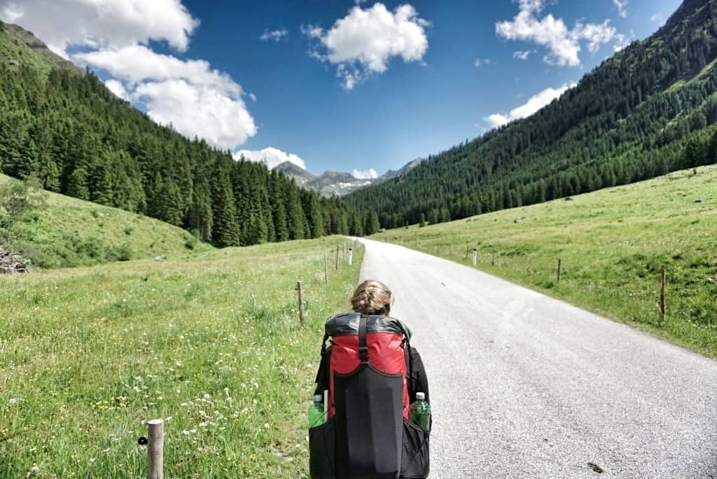 Salzsteigweg Alpenüberquerung zu Fuß