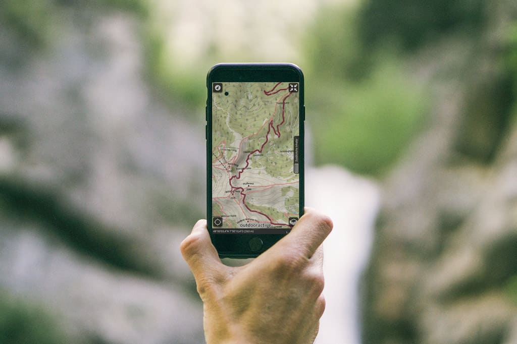 Wandern mit dem Smartphone Komoot